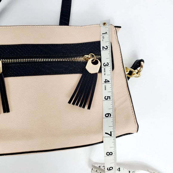 Pink Black tassel Golden Small Cross body Purse Mix no.6 - Picture 7 of 10